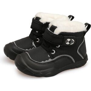 Toddler winter snow hiking boots fleece lining 10 girl/boy. Waterproof and soft